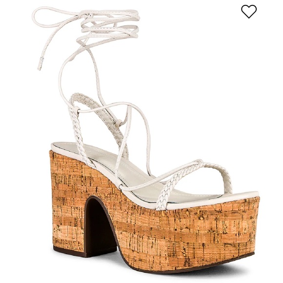 Schutz Maxima Citout Platform on Pearl, Size: 8.5 - Picture 1 of 15